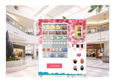 Pembayaran Kartu Tunai Cookie Vending Machine Cupcake Dengan Sistem Manajemen Jaringan Remote