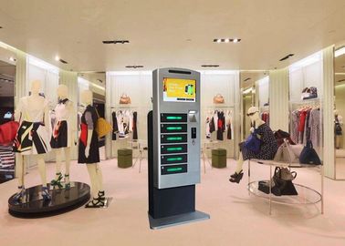 Shopping Mall Restaurant ponsel pintar celulares Perangkat Seluler Pengisian Stasiun loker Kios dengan sinar UV